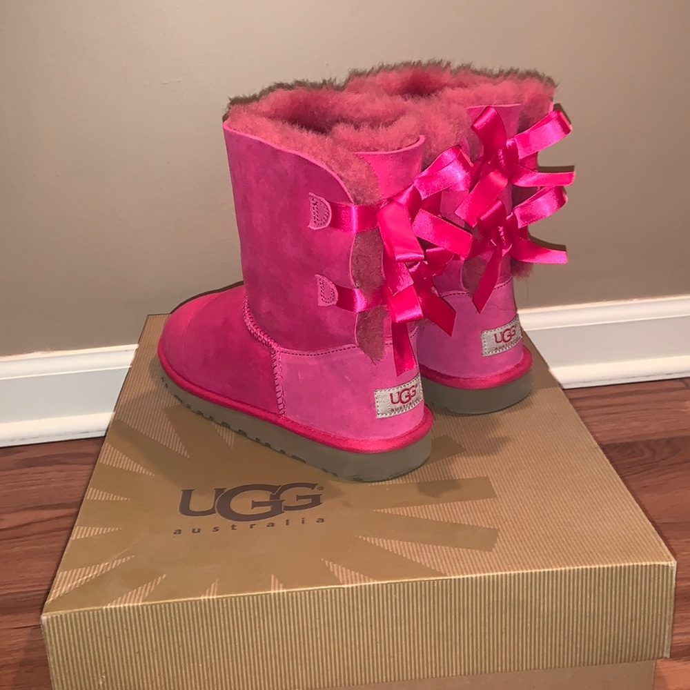 Hot pink UGG boots
